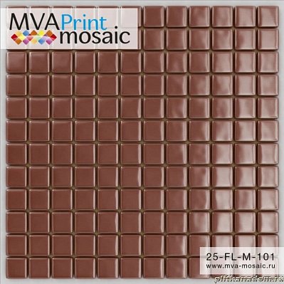 MVA-Mosaic 25FL-M-101 Стеклянная мозаика 31,7x31,7 (2,5х2,5)