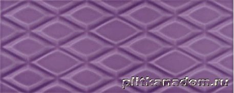 Lotus Thyra violet Настенная плитка 20х50