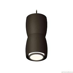 Комплект подвесного светильника Ambrella light Techno Spot XP1142030 SBK/FR черный песок/белый матовый (A2311, C1142, A2010, C1142, N7121)