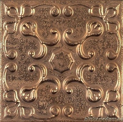 Aparici Aged Copper Ornato Декор 20х20