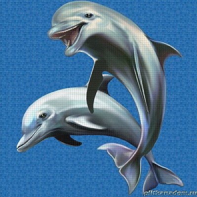 Ezarri Панно Веселые дельфины Панно 220х256
