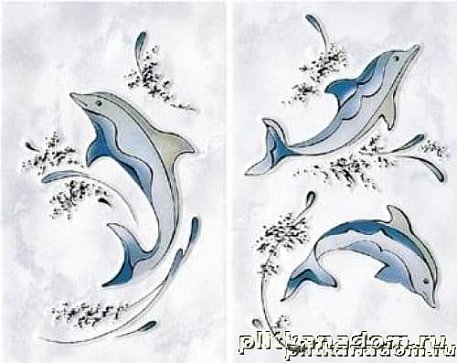 Imola Extasys Dolphin  L MIX Декор 25х40