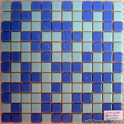MVA-Mosaic 25FL-S-081 Стеклянная мозаика 31,7x31,7 (2,5х2,5)