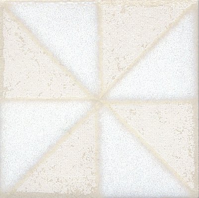 Керама Марацци Амальфи STG-A407-1266 Орнамент белый Вставка 9,9х9,9 см