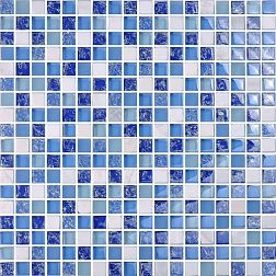 Decor-mosaic Стиль MDS-03 Мозаика (стекло, камень) 1,5х1,5 30х30 см