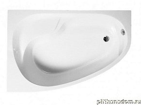 Vitra Nysa 50790017000 Ванна 150x100 левая D.Soft+подсветка