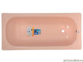 ВИЗ Donna Vanna Стальная ванна 160х70 01200, розовый коралл