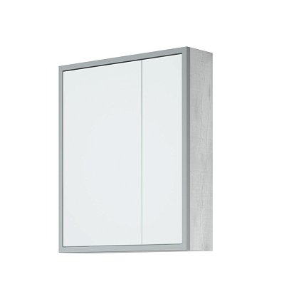 Corozo Айрон SD-00000277 Зеркало-шкаф 60, серый-арт