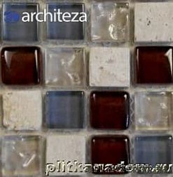 Architeza Pantheon PAN_ AP_ 67 Стеклянная мозаика 30х30 (кубик 1,5х1,5) см