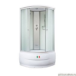 Maroni Bergamo Se WD-003S Душевая кабина, стекло прозрачное 90x90x215
