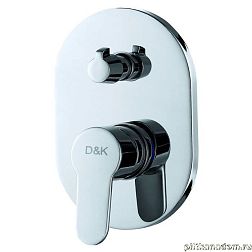 D&K DA1394801 Встраиваемый смеситель для ванны