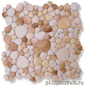 JNJ Мозаика Морские камешки 1712 на бумаге 28,3х28,3 см
