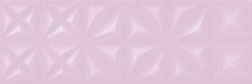Cersanit Lila LLU072D Настенная плитка Розовый 25х75 см
