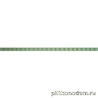 Victoria Ceramica Soga Lis.Green Бордюр универсальный 0,8х25_