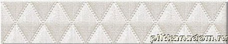 Azori Illusio Geometry Bianco Бордюр 31,5x6,2