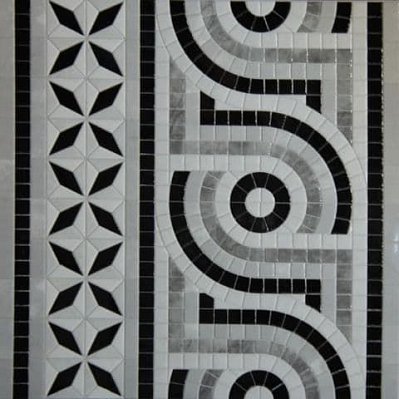Infinity CeramicTiles Ravenna Cenefa Nero Декор 60x60