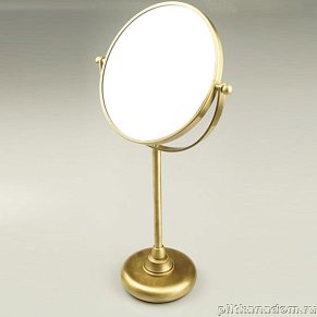 Stil Haus, настольное круглое поворотное косметическое зеркало (3x), бронза, 752(25)