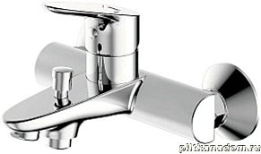 Bravat Drop F64898C-01A Смеситель для ванны короткий излив, хром