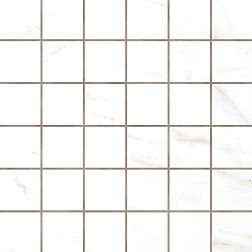 Estima Ideal ID01 White Белая Неполированная Мозаика 30х30 (5х5) см