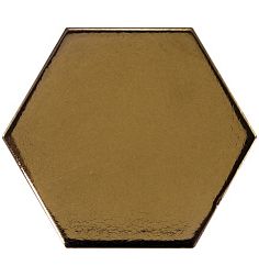 Equipe Scale 23837 Hexagon Metallic Настенная плитка 12,4x10,7 см