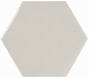 Equipe Scale Hexagon Light Grey Настенная плитка 10,7х12,4 см