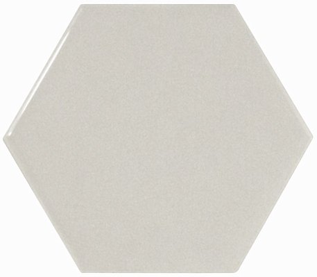 Equipe Scale Hexagon Light Grey Настенная плитка 10,7х12,4 см