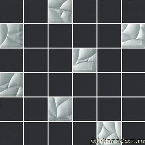Paradyz Esten Grafit-Silver Мозаика 29,8х29,8 (4,8х4,8) см