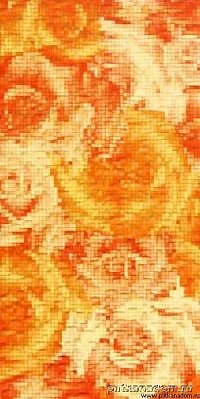 Фьюжн Декор оранжевый 1641-0022 19,8х39,8