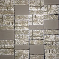 NS-mosaic Exclusive series S-847 Стекло, полимер Мозаика 29,8х29,8 см