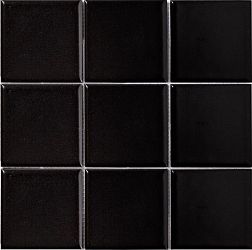 Starmosaic Homework Black Matt (MH80110) Черная Матовая Мозаика 30х30 (9,7х9,7)