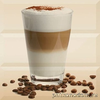 Absolut Keramika Coffee Glass AK1165 04 Панно 30x30 (из 3-х штук)