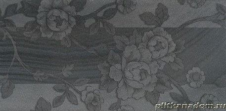 Roberto Cavalli Agata Nero Kimono Cromato Lapp Декор 30x60