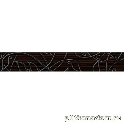 Березакерамика Джаз Бордюр коричневый 5,4х35