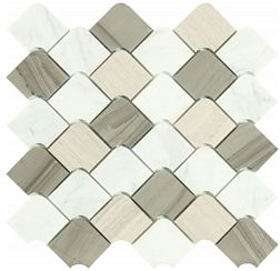 Dune Glass Mosaics Kontrast Мозаика 27х28 см
