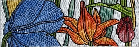 Infinity Ceramic Tiles Mosaicos Tuli-Poni Mosaico Cenefa-1 Мозаика 20x60