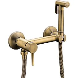 Haiba HB5510-4 Гигиенический душ со смесителем, бронза