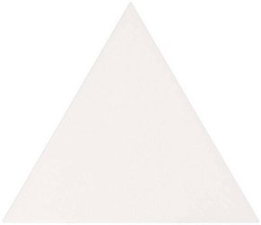 Equipe Scale 23811 Triangolo White Matt Настенная плитка 10,8x12,4 см