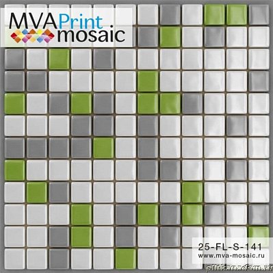 MVA-Mosaic 25FL-S-141 Стеклянная мозаика 31,7x31,7 (2,5х2,5)