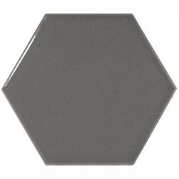 Equipe Scale 21913 Hexagon Dark Grey Настенная плитка 12,4x10,7 см