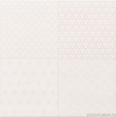 Cristacer Retro Blanco Белая Матовая Напольная плитка 45x45 см