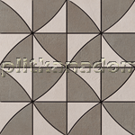 Casalgrande Padana Beton A1 (Pearl + Dark) Inserto Декор 37,5x37,5 см