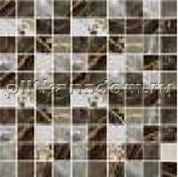 Brennero La Preziosa MQLD Q.Legend Mix Lapp Dark tess. Мозаика (2,9x2,9) 30x30 см