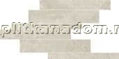 Rex Ceramiche Ardoise Blanc Mod. List. Sfalsato Керамогранит 21х40 см