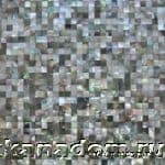 Architeza Морской перламутр Blacklip MOP Shell  Стеклянная мозаика 30х30 (кубик 1х1) см