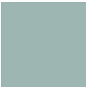 Top Cer Базовая плитка L4413-1Ch Turquoise - Loose Керамогранит 10х10 см