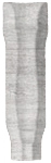 Керама Марацци Антик Вуд DL7506-AGI Угол внутренний серый 8х2,4 см