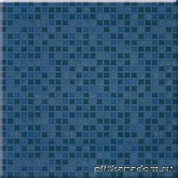 Березакерамика Квадро Напольная плитка синяя 42х42