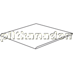 Casalgrande Padana Agora Naturale Corinto Gradone Ступень 30х30 см