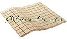 Casalgrande Padana Marte Ramora Brown Mosaico 2,5х2,5 Su Rete Naturale Мозаика 30х30 см