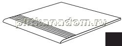 Casalgrande Padana Unicolore Nero Gradino Levigato Ступень 30х30 см
